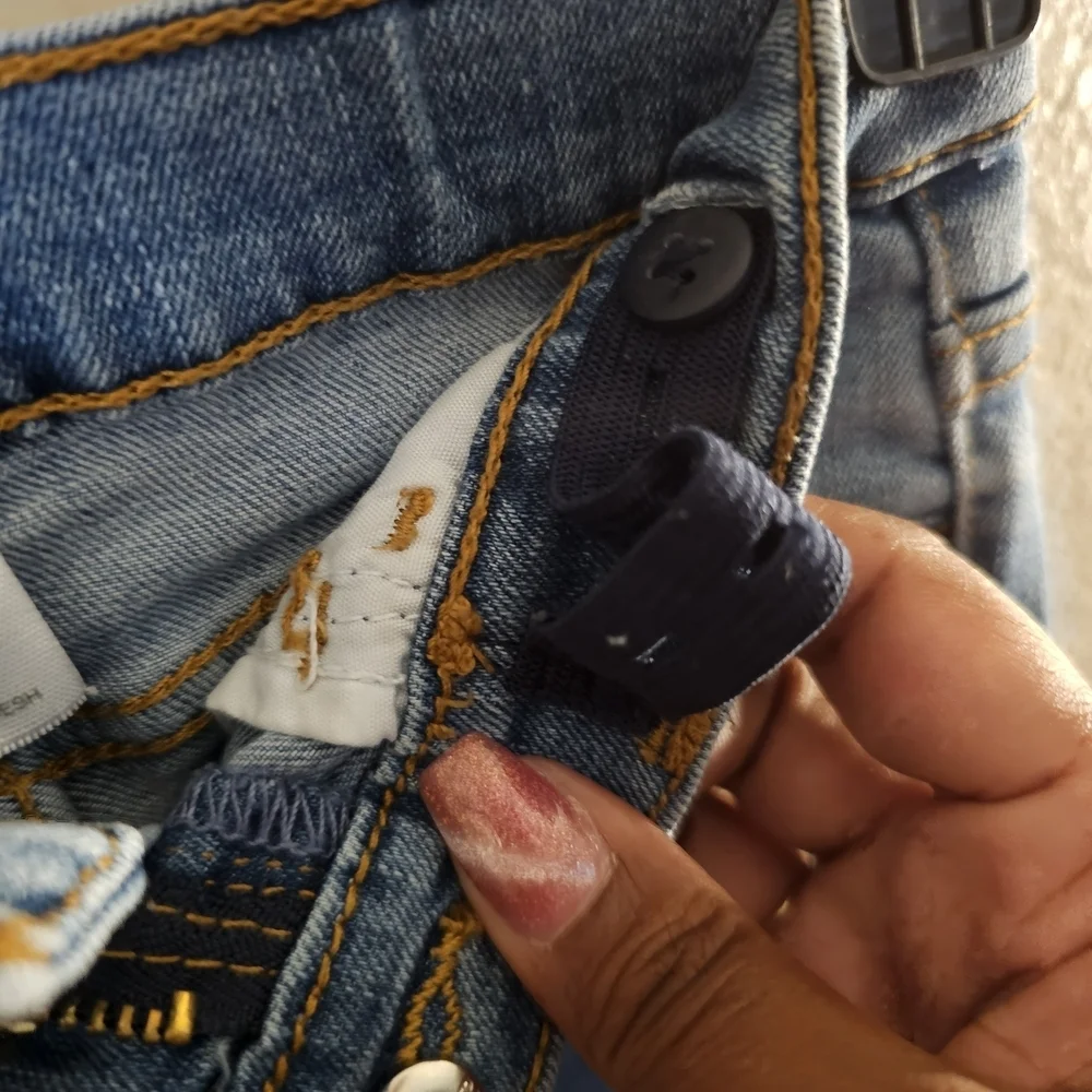Wonder Nation Denim Jeans with Star Accent - Picture 7 of 15